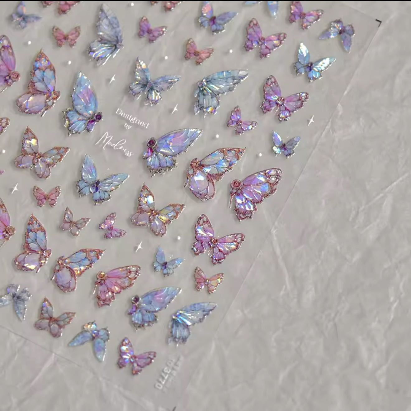 Beautiful Butterfly Nail Art Stickers