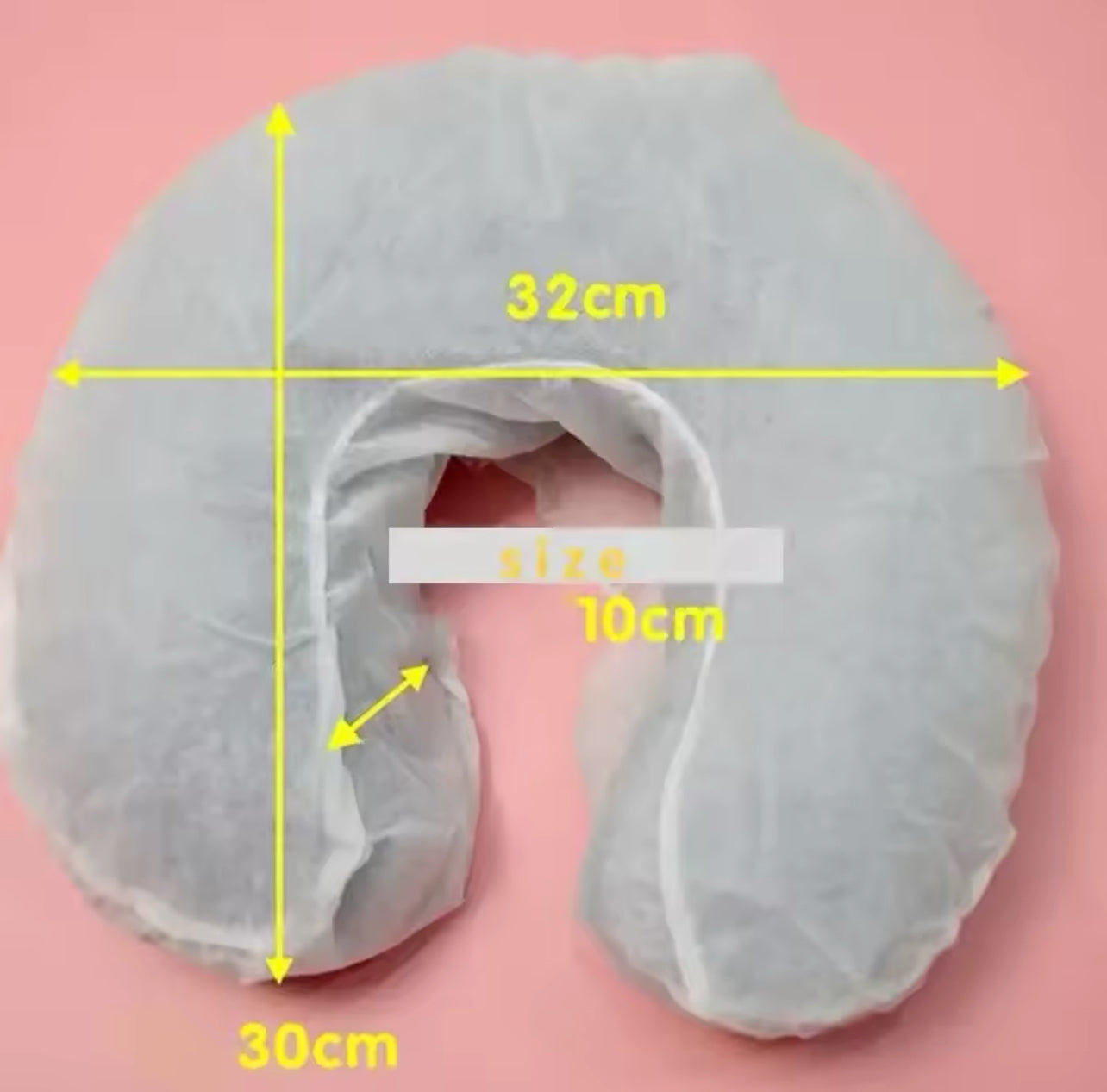 50Pcs Disposable Non-Woven Headrest Pillow Cover