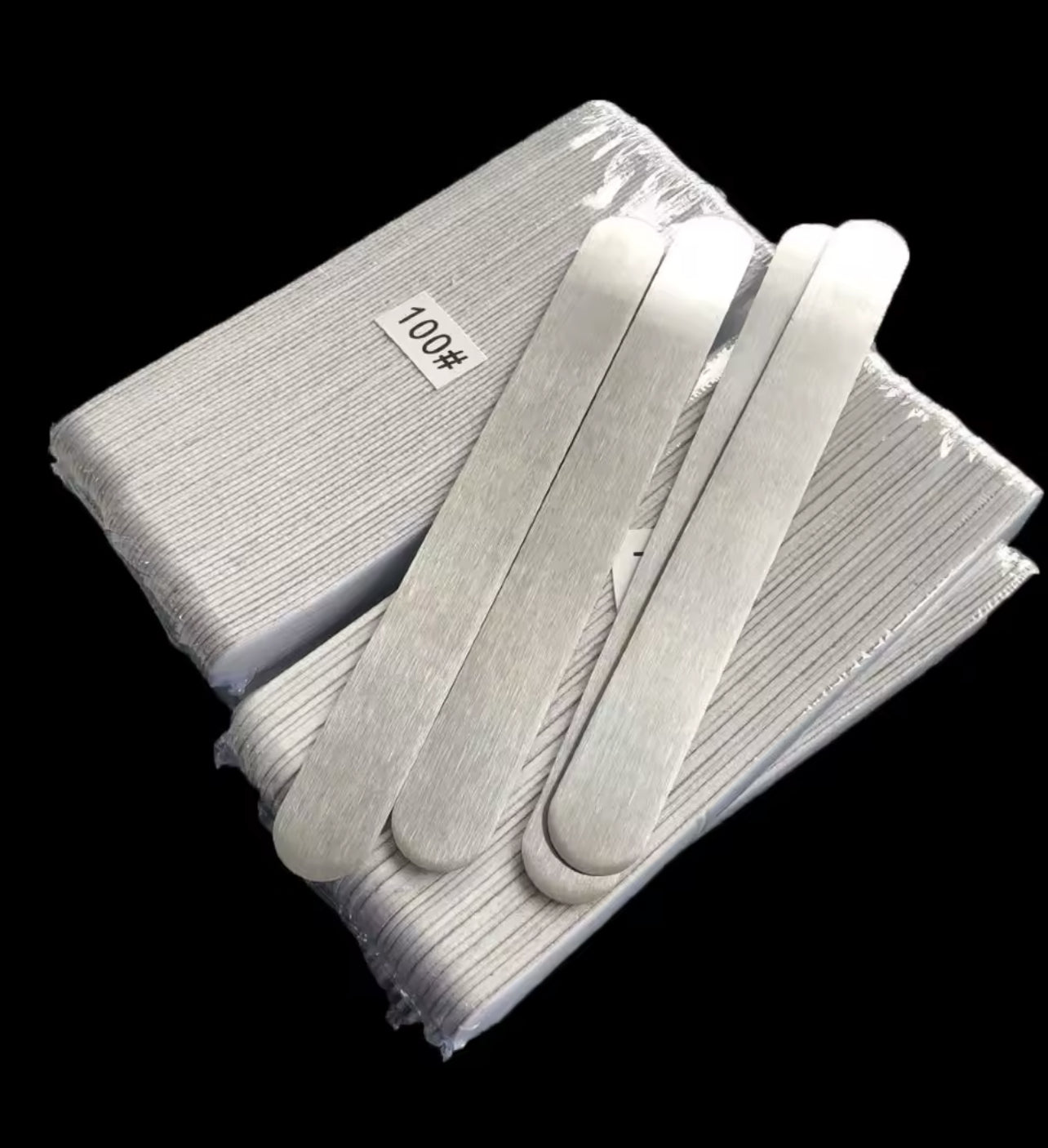 Metal base zebra sandpaper replacement with 50 pads 120 grit nail professional file