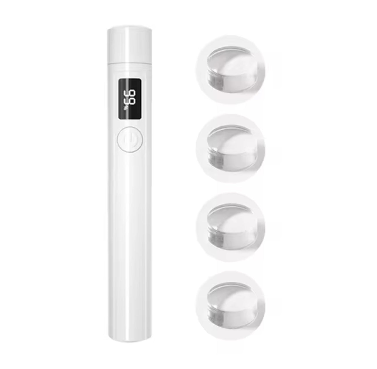 Portable Mini Led UV Lamp for Nails Gel Dry Cordless and Rechargeable Resin Curing UV Light White